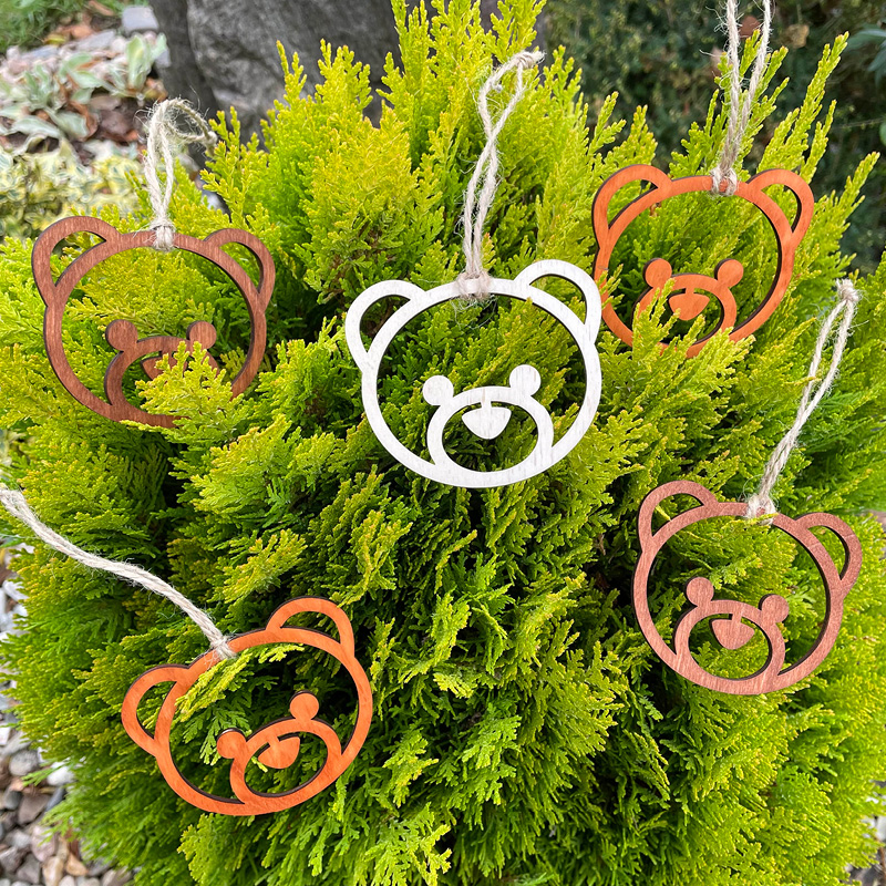 Dřevěná vánoční ozdoba | Wooden xmas decoration