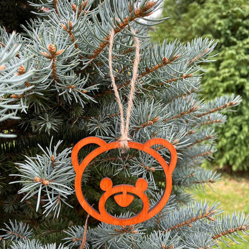 Dřevěná vánoční ozdoba | Wooden xmas decoration